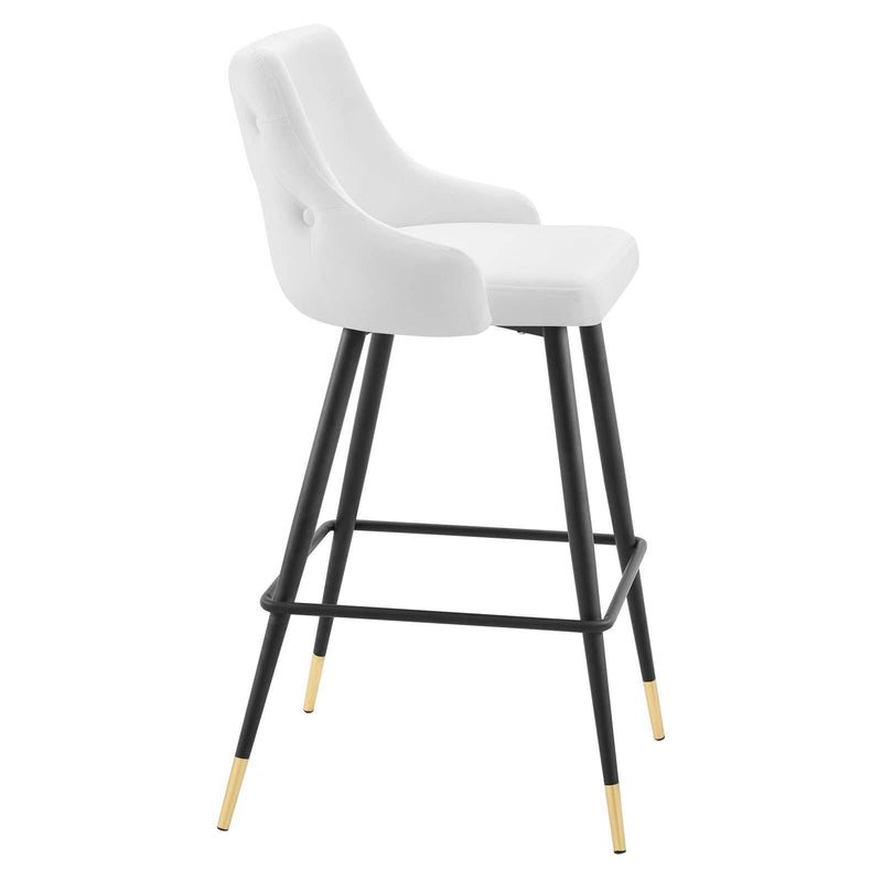 Adorn Performance Velvet Bar Stool