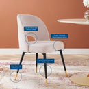 Rouse Performance Velvet Dining Side Chairs - Set of 2