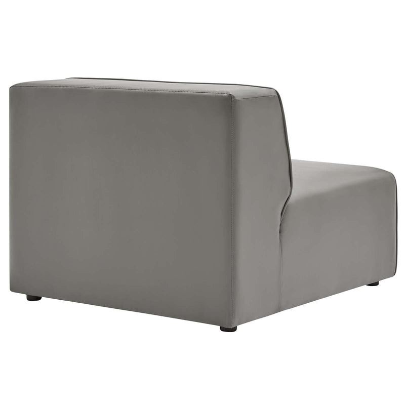 Mingle Vegan Leather Armless Chair