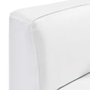 Mingle Vegan Leather Corner Chair