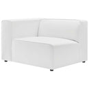 Mingle Vegan Leather 2-Piece Sectional Sofa Loveseat