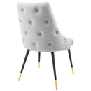 Adorn Tufted Performance Velvet Dining Side Chair