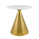 Tupelo 28" Artificial Marble Dining Table