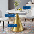 Tupelo 36" Artificial Marble Dining Table