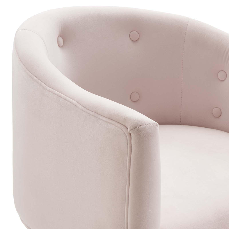 Savour Tufted Performance Velvet Accent Chair
