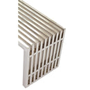 Gridiron Medium Stainless Steel Bench