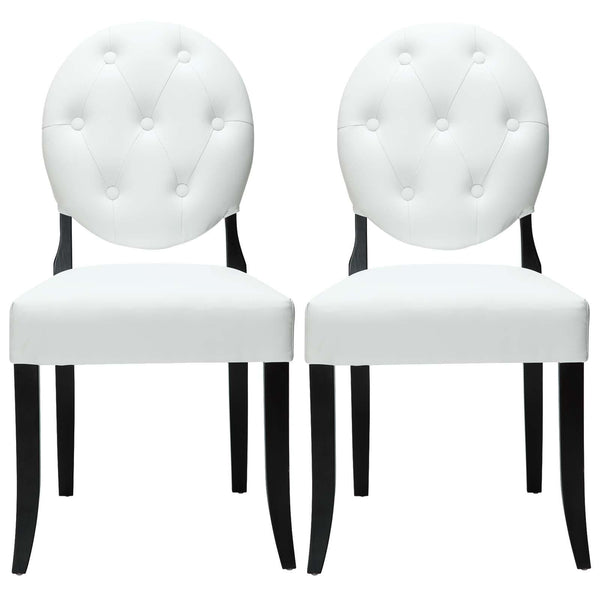 Button Dining Chairs Set of 2 image