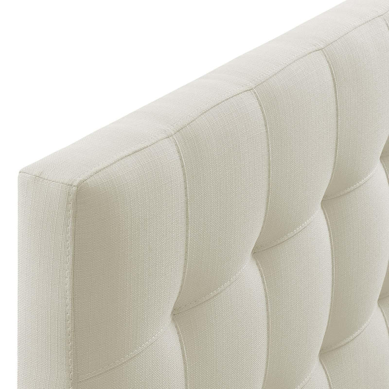 Lily King Upholstered Fabric Headboard