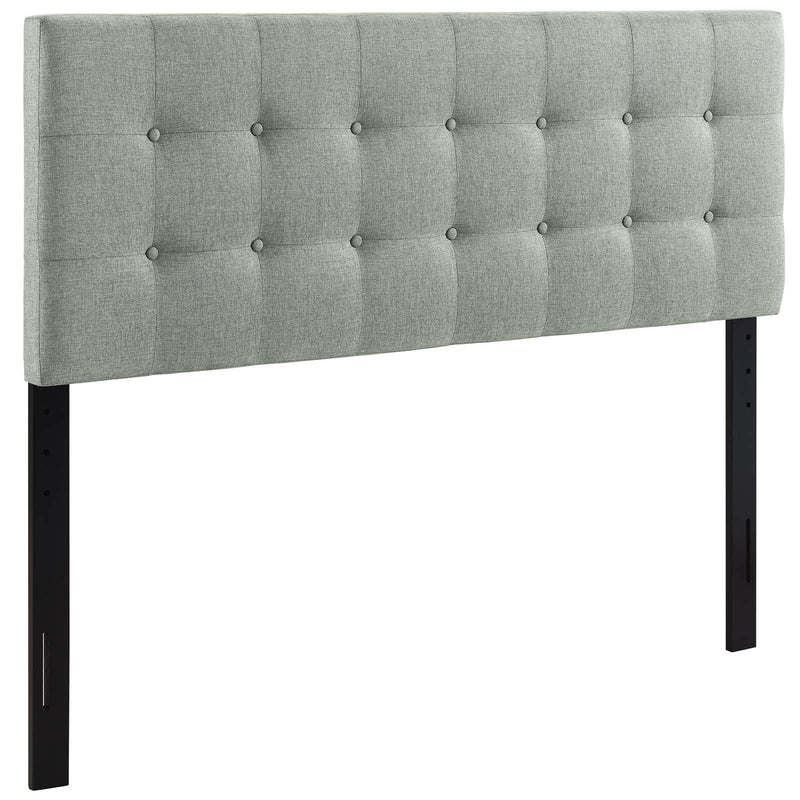 Emily King Upholstered Fabric Headboard