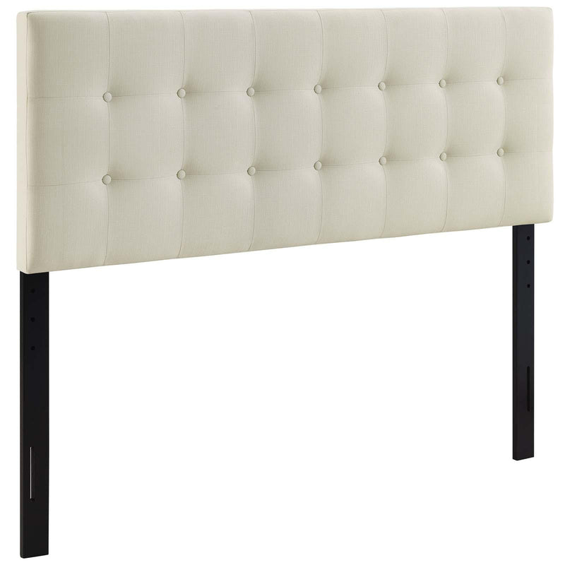 Emily Queen Upholstered Fabric Headboard