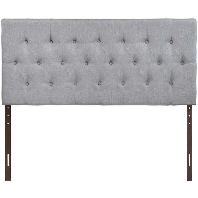 Clique King Upholstered Fabric Headboard