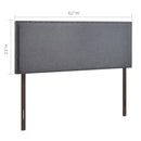 Region Nailhead Queen Upholstered Headboard