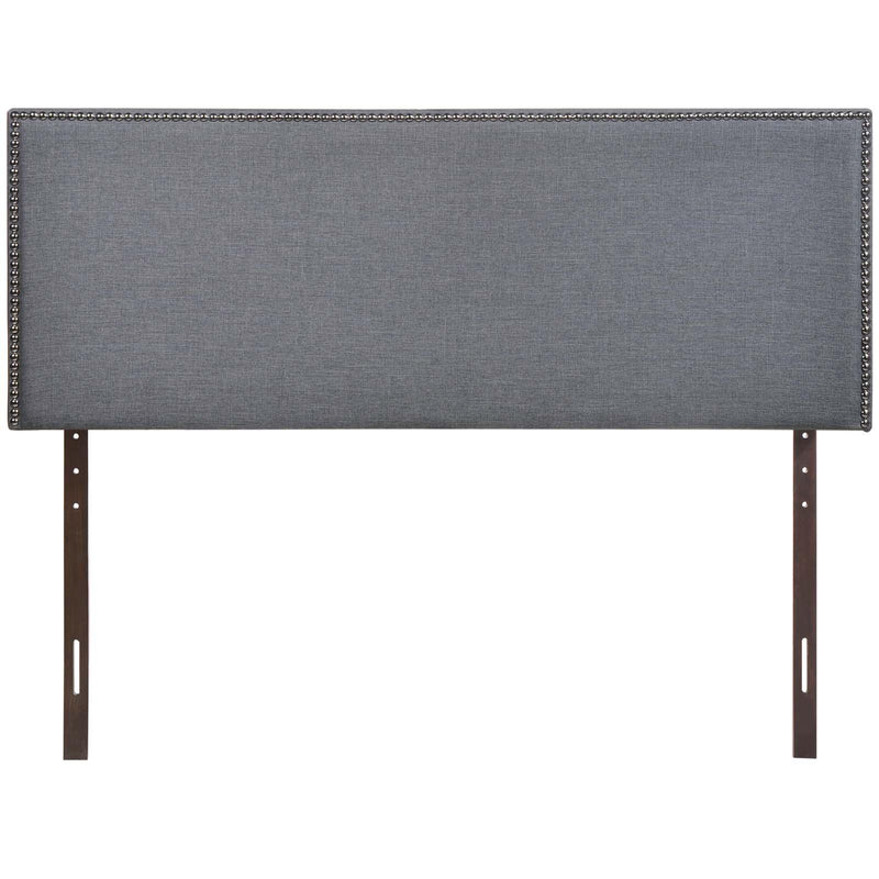 Region Nailhead Queen Upholstered Headboard