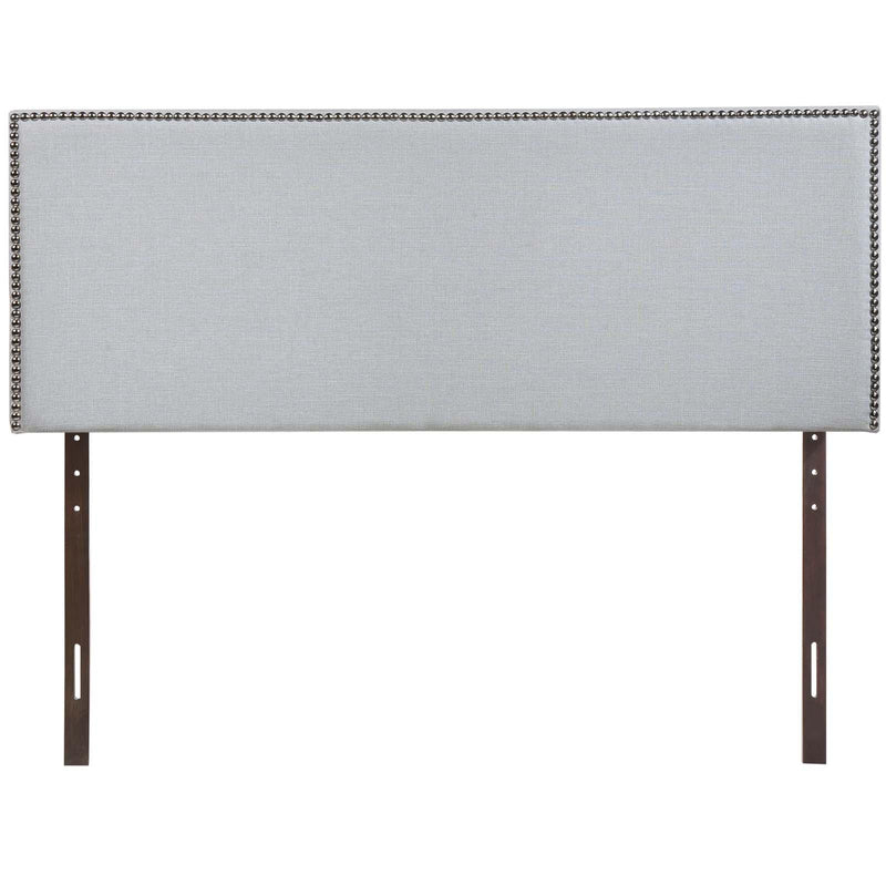 Region Nailhead King Upholstered Headboard