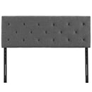 Terisa King Upholstered Fabric Headboard