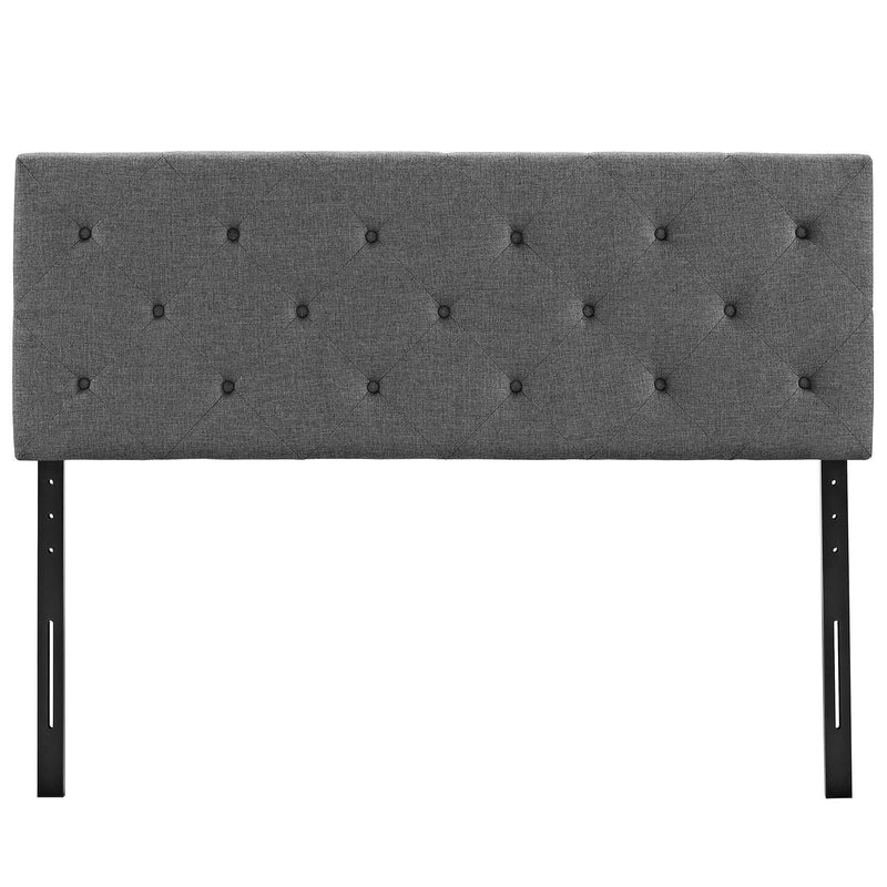 Terisa Queen Upholstered Fabric Headboard