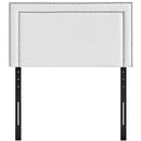 Jessamine Twin Upholstered Vinyl Headboard