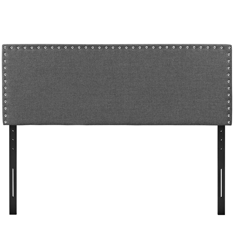 Phoebe King Upholstered Fabric Headboard