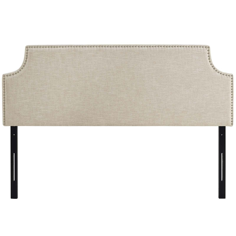 Laura King Upholstered Fabric Headboard