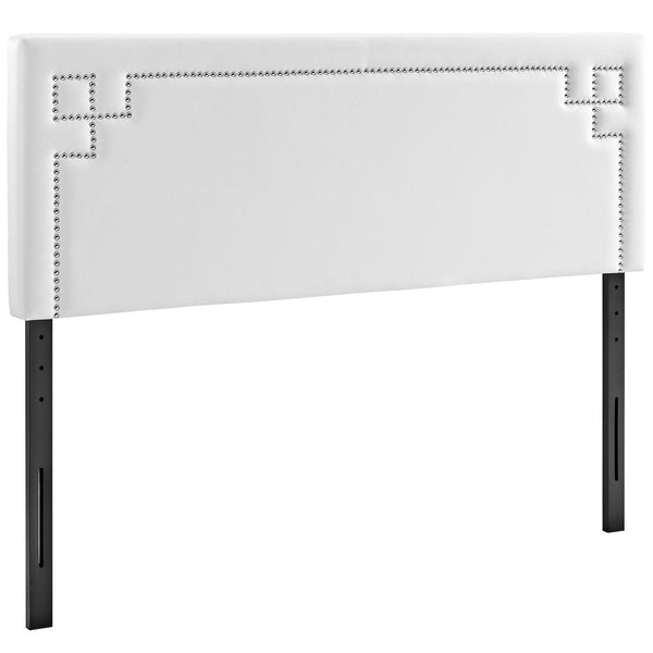 Josie Queen Upholstered Vinyl Headboard