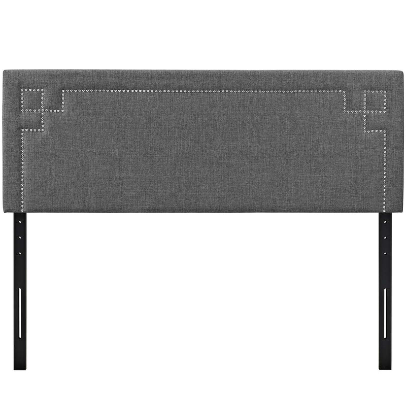 Josie King Upholstered Fabric Headboard