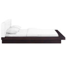 Freja Queen Vinyl Platform Bed