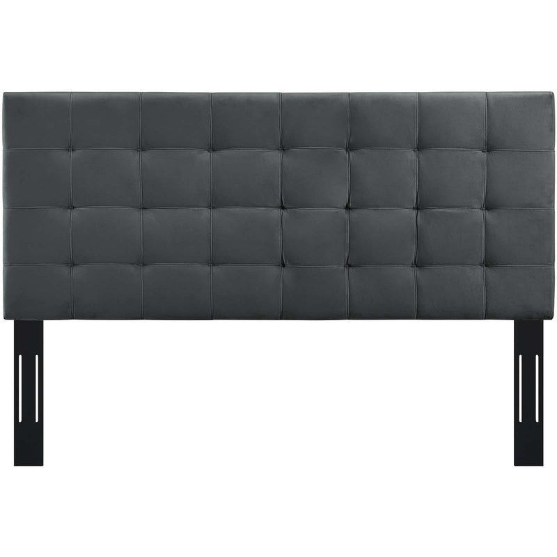 Paisley Tufted Twin Upholstered Performance Velvet Headboard