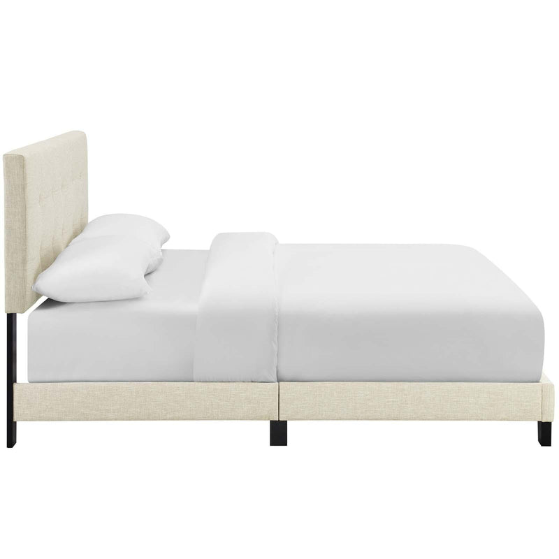 Amira Queen Upholstered Fabric Bed