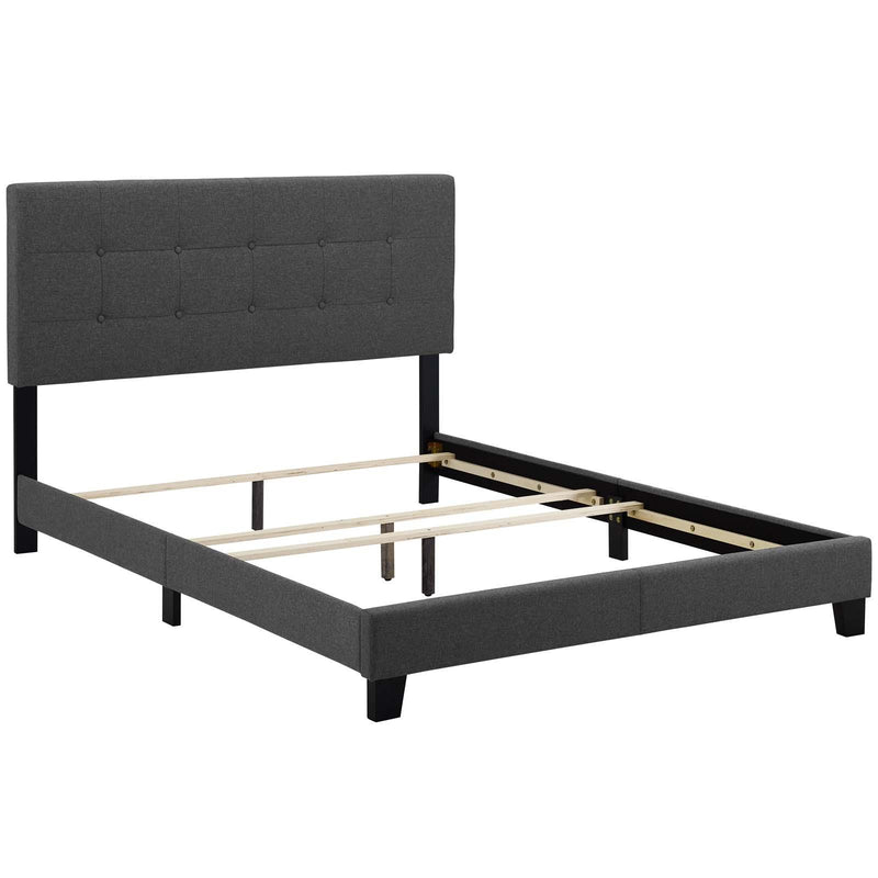 Amira Twin Upholstered Fabric Bed