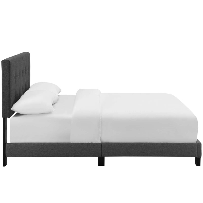 Amira Twin Upholstered Fabric Bed