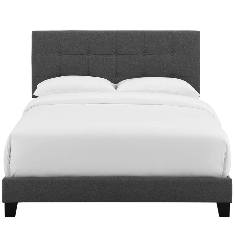 Amira Twin Upholstered Fabric Bed