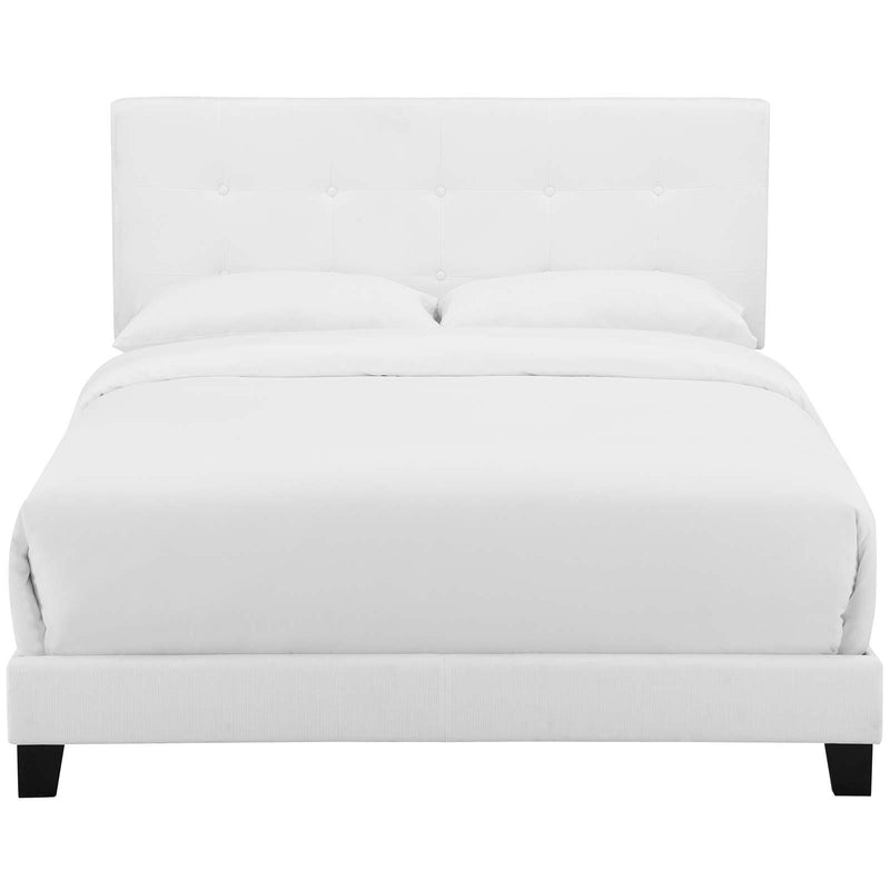 Amira Twin Upholstered Fabric Bed