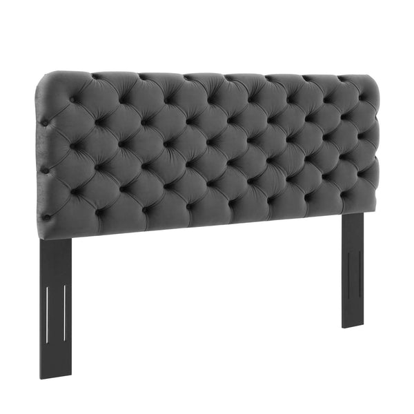 Lizzy Tufted King/California King Performance Velvet Headboard image