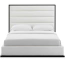 Ashland Queen Faux Leather Platform Bed