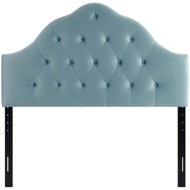 Sovereign King Diamond Tufted Performance Velvet Headboard