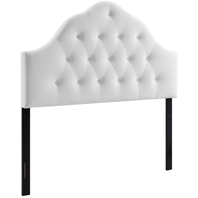 Sovereign Queen Diamond Tufted Performance Velvet Headboard