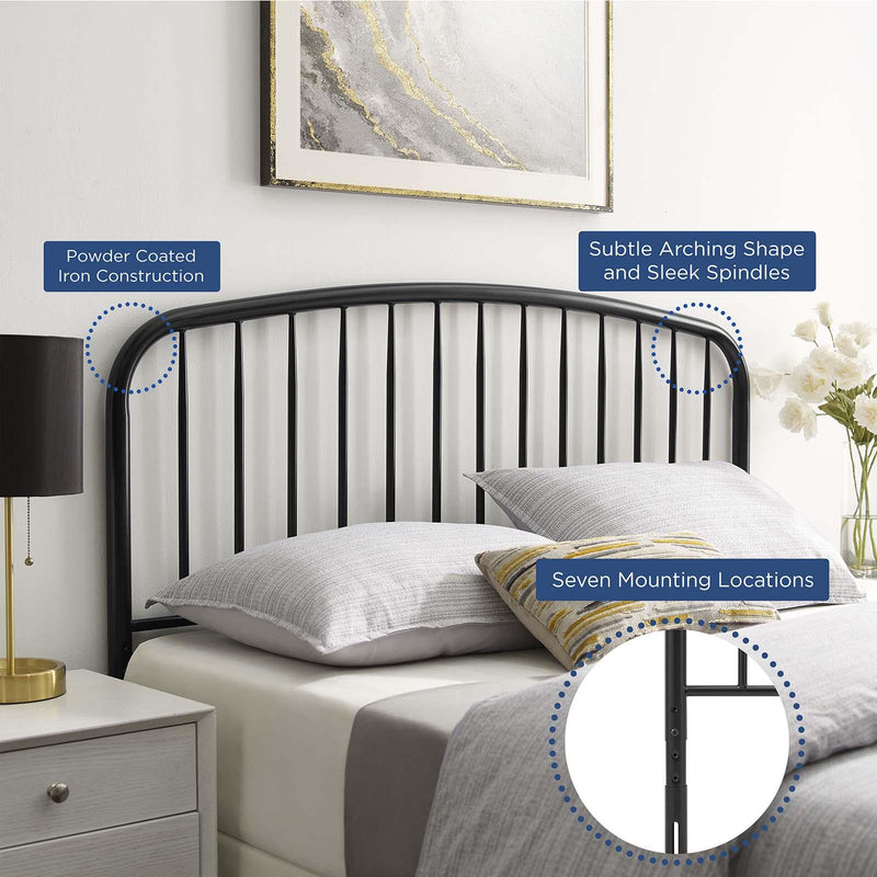 Nova Queen Metal Headboard