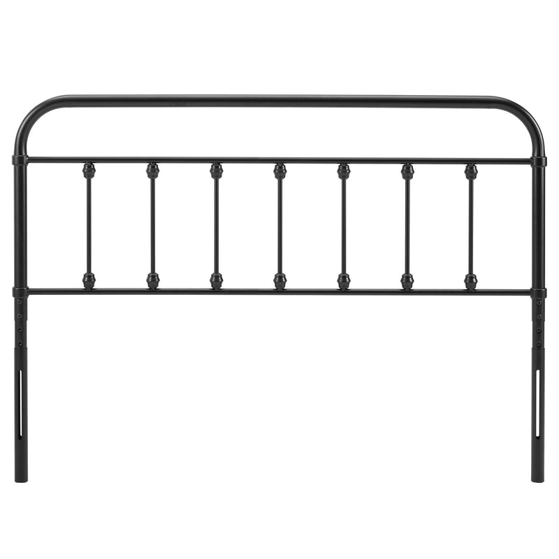 Sage Queen Metal Headboard