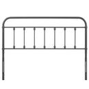 Sage Queen Metal Headboard