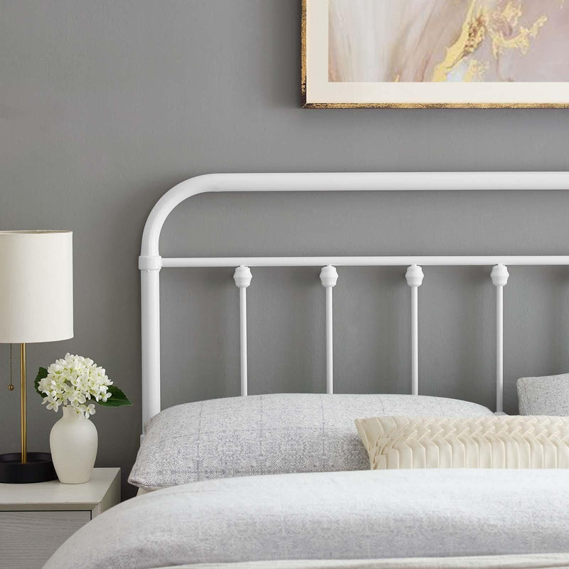 Sage Twin Metal Headboard