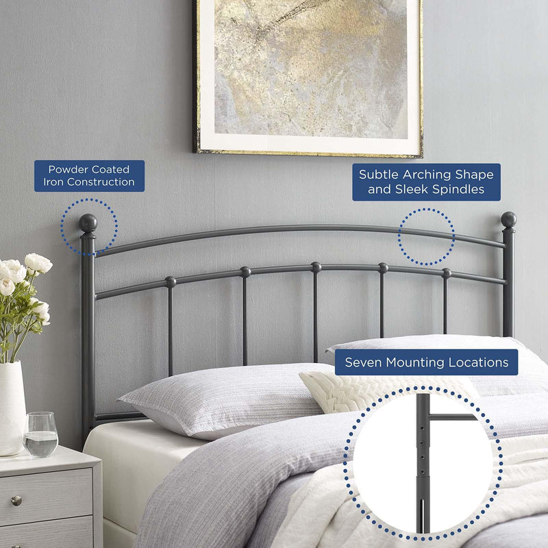 Abigail Full Metal Headboard