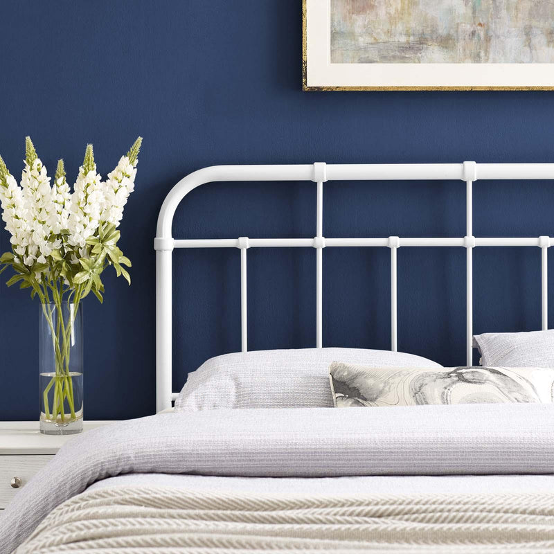 Alessia Queen Metal Headboard