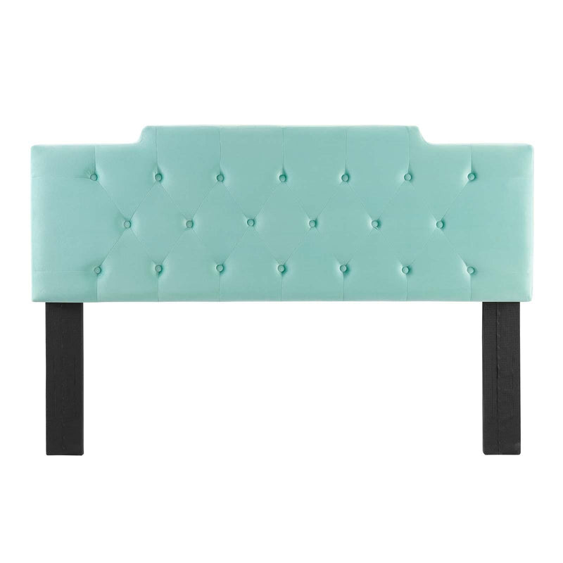 Juliet Tufted Twin Performance Velvet Headboard