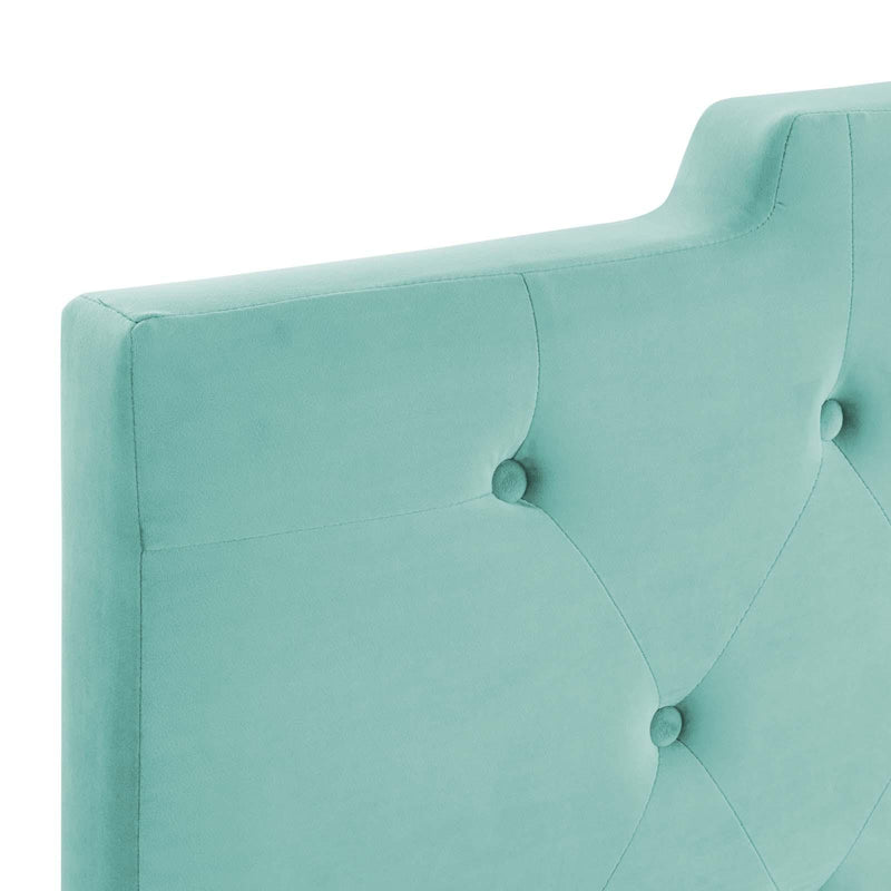 Juliet Tufted Twin Performance Velvet Headboard