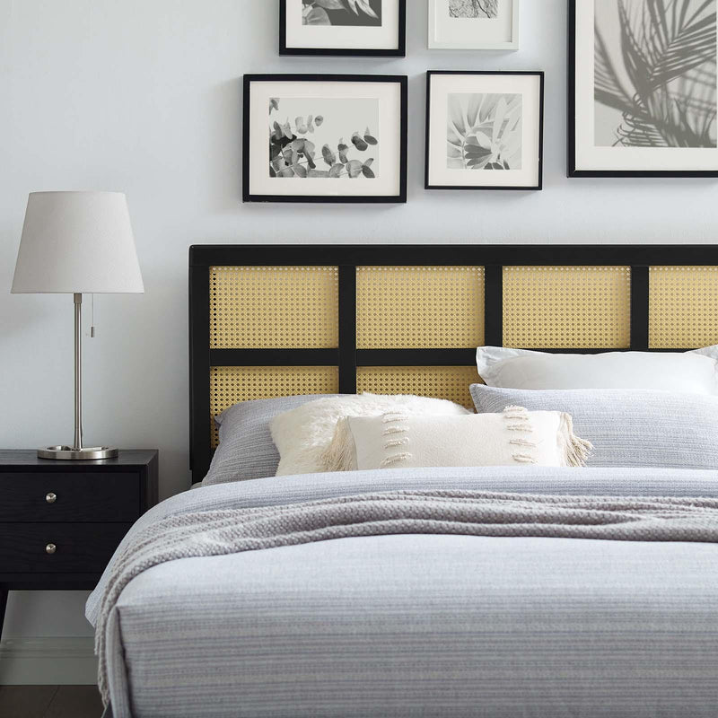 Luana Cane King Headboard