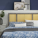 Delmare Cane Queen Headboard