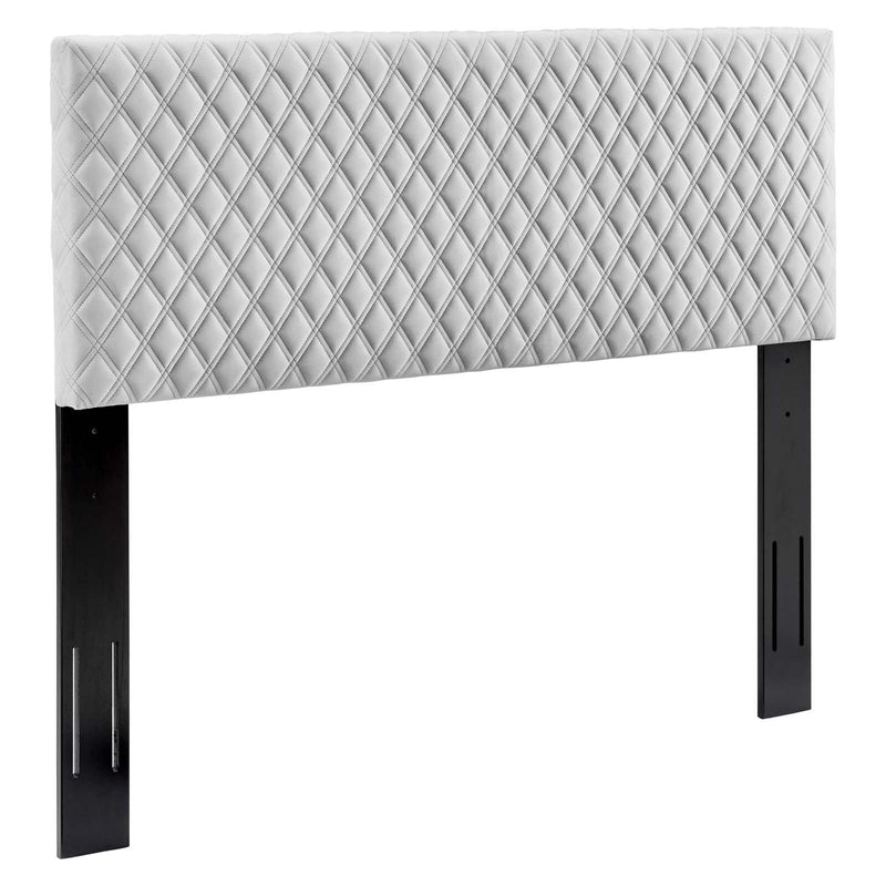 Angela Twin Performance Velvet Headboard