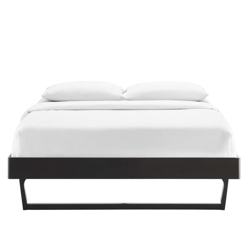 Billie King Wood Platform Bed Frame