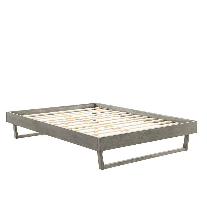 Billie King Wood Platform Bed Frame