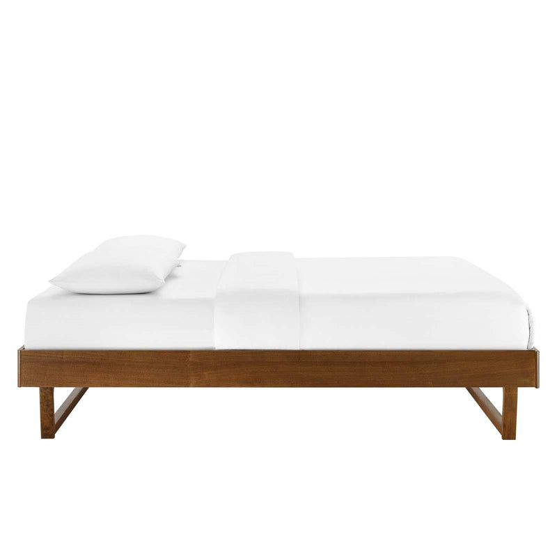 Billie King Wood Platform Bed Frame